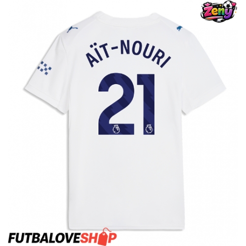 Dres Manchester City Rayan Ait-Nouri #21 Tretina pre Ženy 2026-27 Krátky Rukáv
